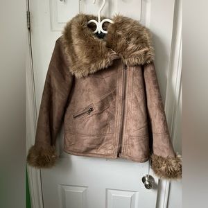 NWT NUAGE Faux Fur Jacket